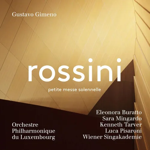 Gioachino Rossini : Rossini: Petite Messe Solennelle CD Hybrid (2019) ***NEW***