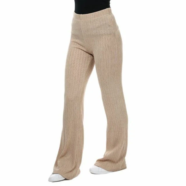 Femmes Only Yrsa Jersey Large Ajusté Extensible Pantalon en Marron