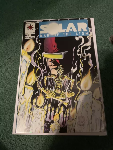 Solar, Man of the Atom #21 May 1993 Valiant Comics
