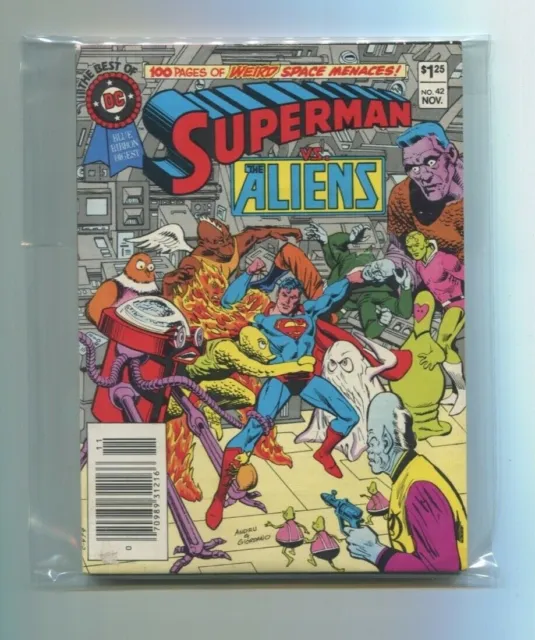 Best of DC Blue Ribbon Digest #42 [November 1983, F/VF] Superman vs Aliens