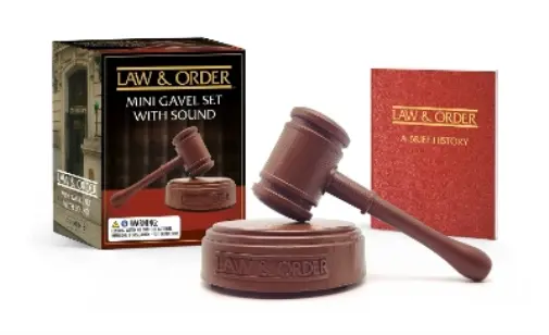 Chip Carter Law & Order: Mini Gavel Set with Sound (Mixed Media Product)