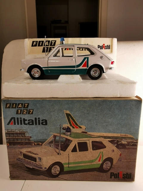 Modèle Réduit Politoys 1/66 Abarth 2000 Pininfarina Blanche - État Occasion Jauni Par Le Temps