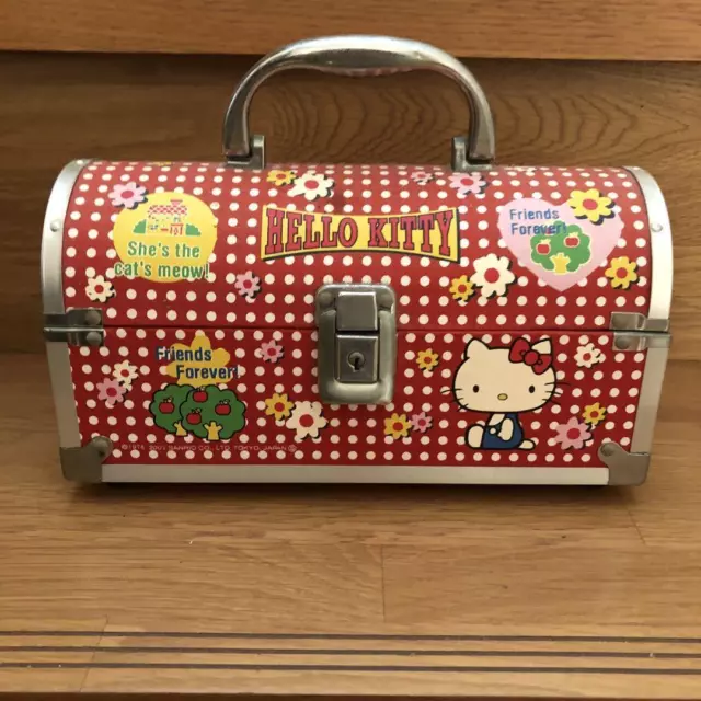 Sanrio Retro Cute Hello Kitty Trunk Shaped Box