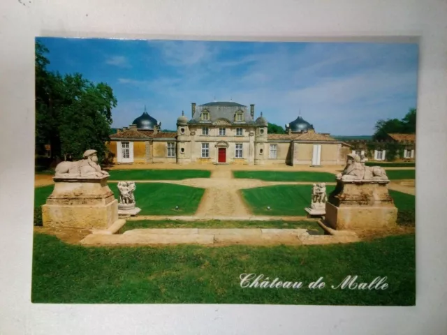 Cpsm Cpm 33 Gironde Preignac Château De Malle