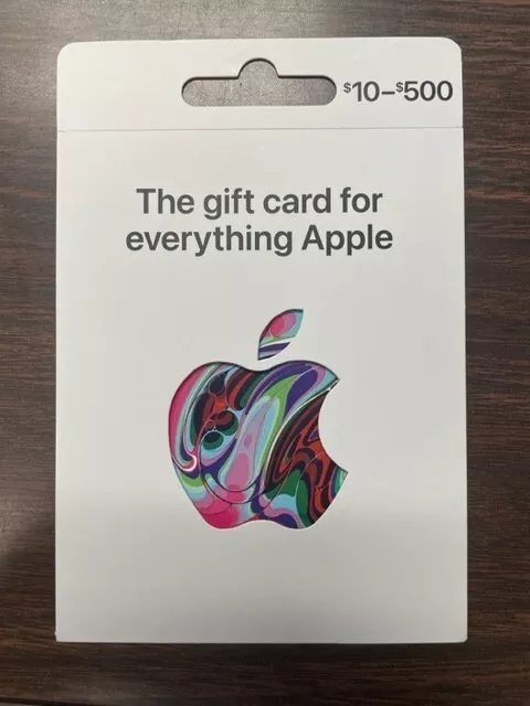 Some apple giftcards for yall… custom amount x2 giftcards obv