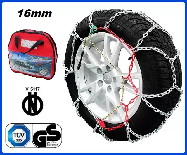 CATENE DA NEVE 4x4 SUV 16MM 235/65 R17 VOLVO XC60 [01/2008->12/15]