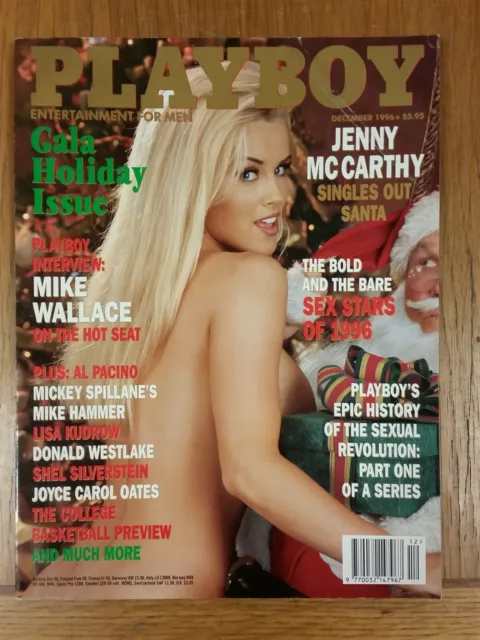 Playboy Magazine December 1996 Victoria Silvstedt W/ Centrefold