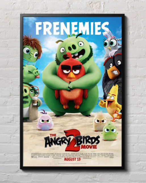 The Angry Birds Movie 2 2019 Movie Poster 24"x36" Borderless Glossy 19125