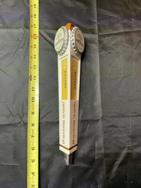 Rare Arbor Brewing Company Euchre Pilsner Beer Tap Handle