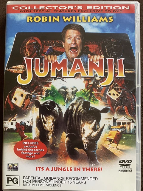 KIDS DVD: JUMANJI - Welcome To The Jungle. Outrageous Fun staring