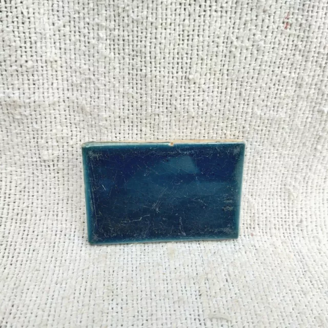 1940s Vintage Architecture Furniture Tile Old Plain Tile Japan 3 x 2 CT161