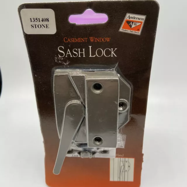 Andersen Casement Window Sash Lock, Perma-Shield 1979-95, LH - Stone