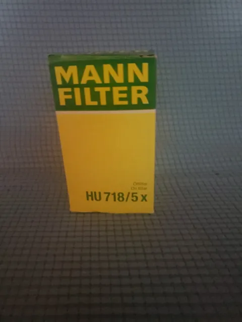 MANN-FILTER ÖLFILTER HU718/5X MERCEDES BENZ OIL FILTER Made In Germany