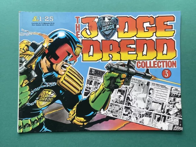 The Judge Dredd Collection #3 VF (IPC 1987) 2000AD Daily Star Strip