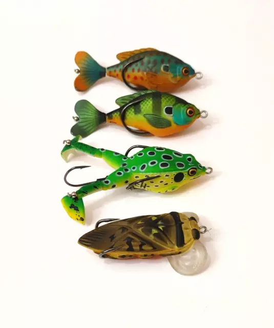 VINTAGE FROG, MOUSE & Fish Rubber Fishing Lure Lot of 13 Miscellaneous  $34.00 - PicClick