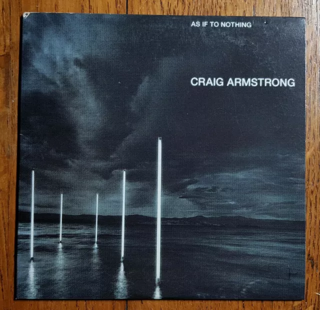 Craig Armstrong ‎– As If To Nothing - CD Single Promo - France 2002 - Near Mint.