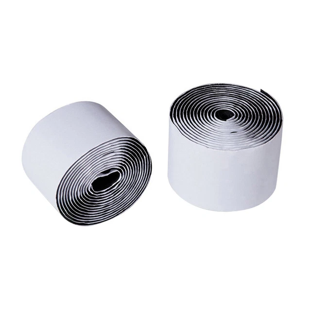 2 rollos pegatinas de pedal accesorios de plástico para pedalboards Black