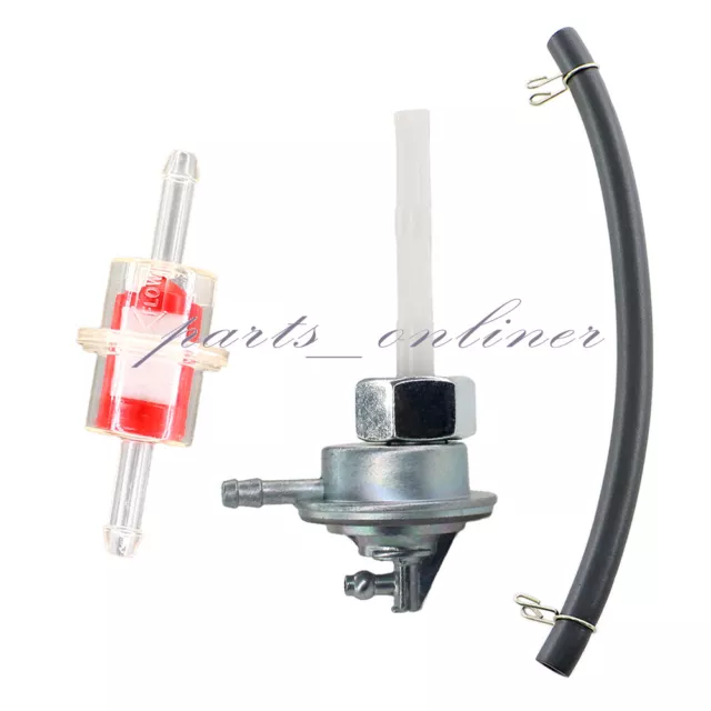 Petcock Switch Fuel Tank Filter for Honda CH150 CH80 NQ50 SA50 SB50 ELITE SPREE