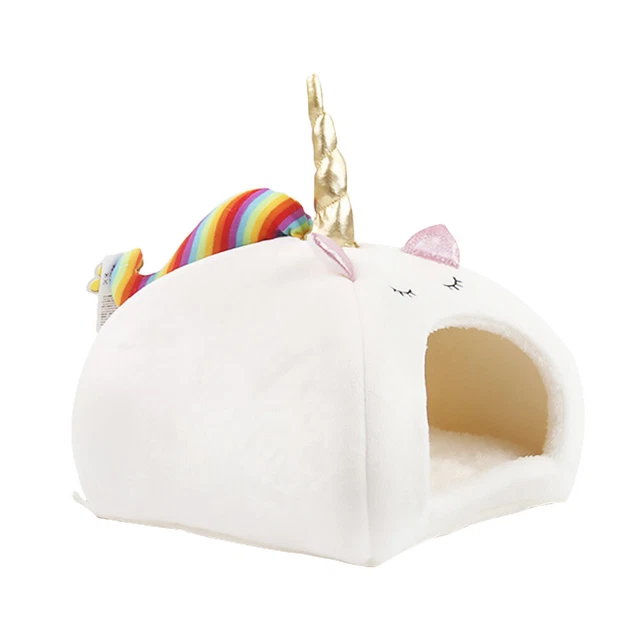 1pc Hamster Winter Bett Kaninchen Bett Warme Kleine Pet Hütte Bett
