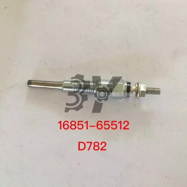 3PCS 16851-65512 Engine Glow Plug for Kubota D782 V1505 D1105