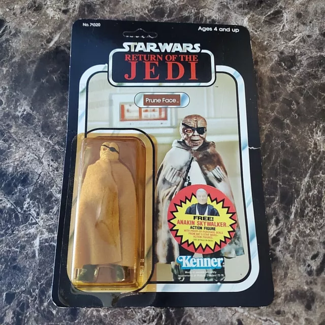 Vintage Kenner 1984 Star Wars PRUNE FACE Return of the Jedi ROTJ Action Figure