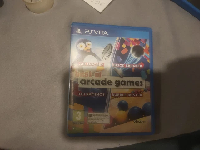 Jeu PS Vita : Best Of Arcade Games – Compilation De Jeux D'arcade – Bon état
