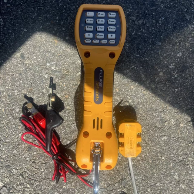 Fluke Networks TS30 Lineman's Butt Test Set Digital Multi Meter Phone Dial