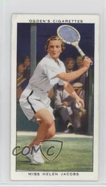 1937 Champions of 1936 Tobacco Ogden's Helen Jacobs Miss #33