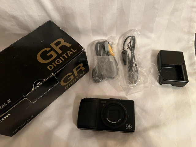 Ricoh GR Digital GRD IV 10.1MP Digital Camera - Black