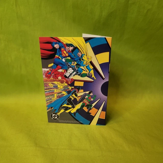 DC Comics Zero Month Promo Card Calendar 1994