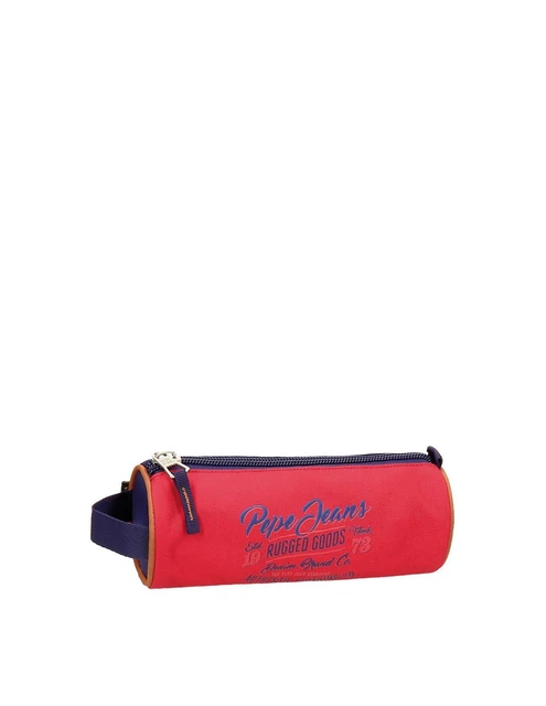 Trousse Triple Bench EASTPAK – 3 Compartiments, Nylon Résistant à L'eau, 26W, Couleur Bleu, Pour Fournitures Scolaires/bureau
