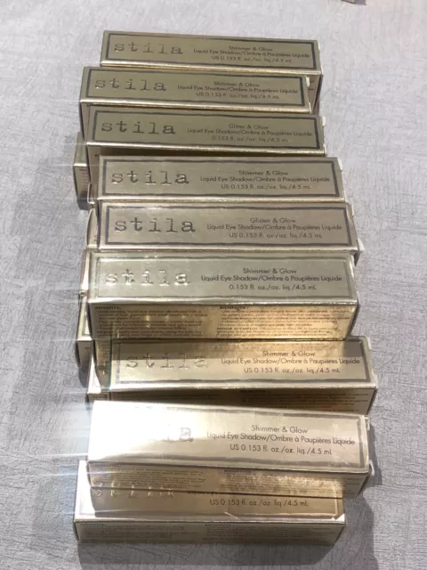 Stila Liquid Eye Shadow Eye Glitter & Glow and Shimmer & Glow