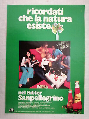 PUBBLICITA' - ADVERTISING - WERBUNG BITTER "SANPELLEGRINO" del 1973