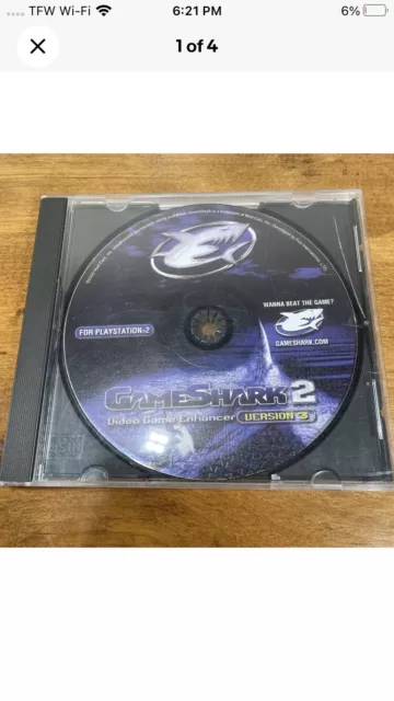 GameShark Game Codes for PlayStation 2 PS2 Version 5.3 - Disc Only 1d1