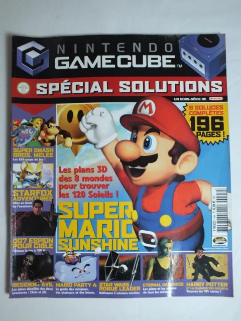 Rare MAGAZINE NINTENDO Gamecube - Spécial SOLUTIONS - Hors Série - Soluces Mario