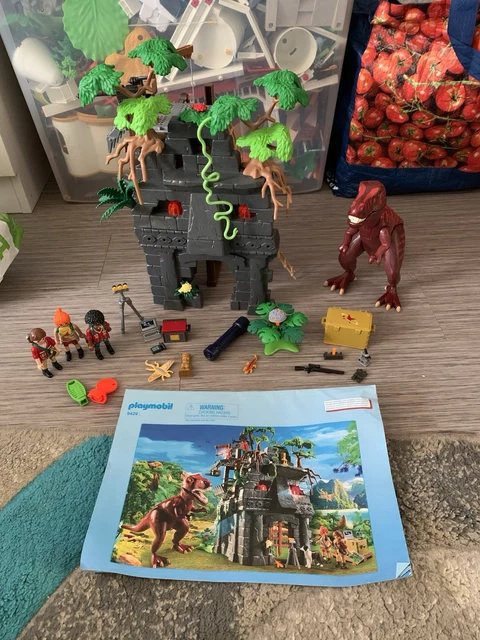 T Rex Playmobil Treasure Temple PLAYMOBIL SET 9429 The Explorers - Main Image