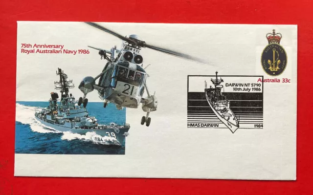 Australian PSE 1986 75th Anniversary Royal Australian Navy