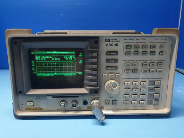 Agilent / HP 8594E Spectrum Analyzer with Opt 021, 130