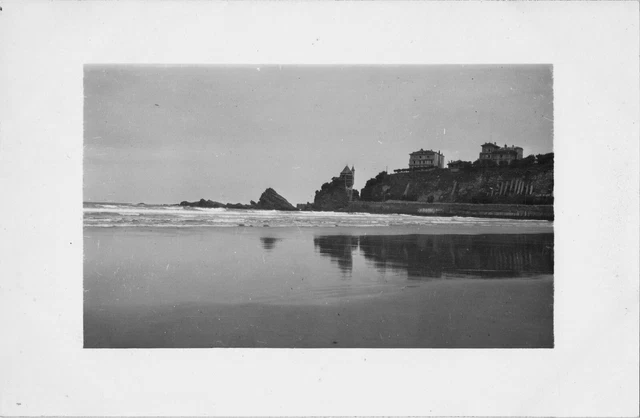 FRANCE 1929 BIARRITZ Beach of the Basques