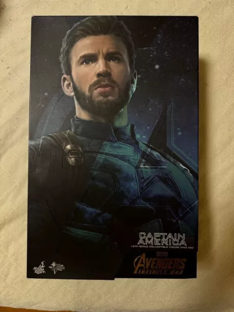 Hot Toys Capitán América Vengadores Infinity War Figura 1/6 MMS 480 Chris...