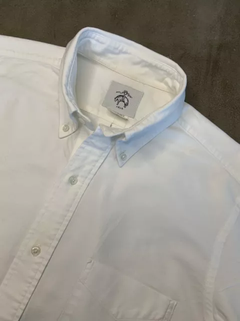 BROOKS BROTHERS BLACK FLEECE BBBF BB3 16/16.5 White OCBD Made in USA-THOM BROWNE