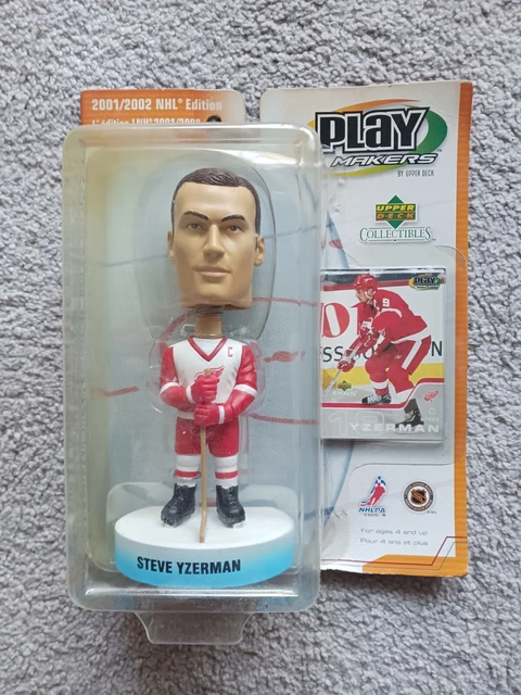 2001-02 Upper Deck Steve Yzerman Bobble Head Doll - Original Package Unopened