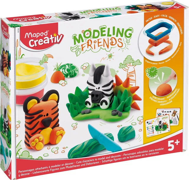 Maped CREATIV Model Friends Wild, Multicoloured, 1 Set