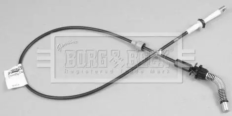 Borg & Beck Throttle Cable  - BKA1011 fits Ford Escort XR3i, RS -90