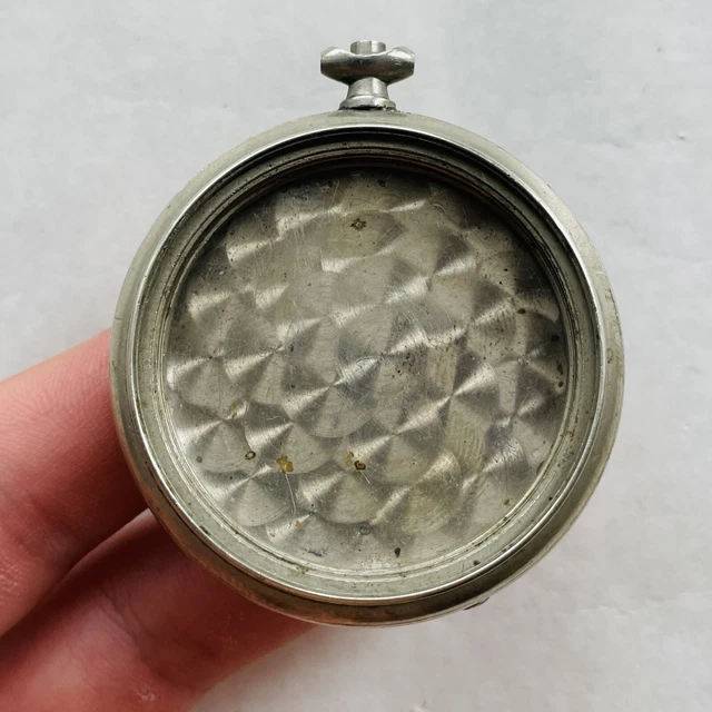 RARE OMEGA CASE Pocket Watch Parts/Repair Swiss Vintage Men's Old EUR