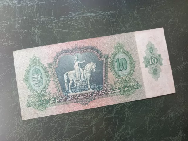 HUNGARY  10 Pengo Banknote 1936