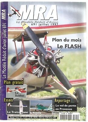 Colibri Fantasy Hurricane 12µµ Revue MRA n°695 Plan encarté Le Sukhoï 25 