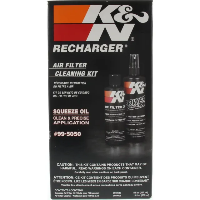 K&N Filter Recharge Clean and Oil Kit 99-5050