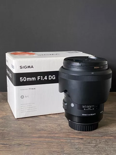 Sigma 50mm f1.4 DG HSM Art Canon EF Vollformat Portraitobjektiv