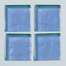 1x1 Soft Glas METALLIC Blau Mosaik ~200g ~ 215 Stk 3148